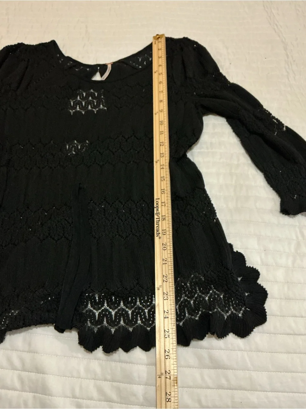 Free People bohemian crochet